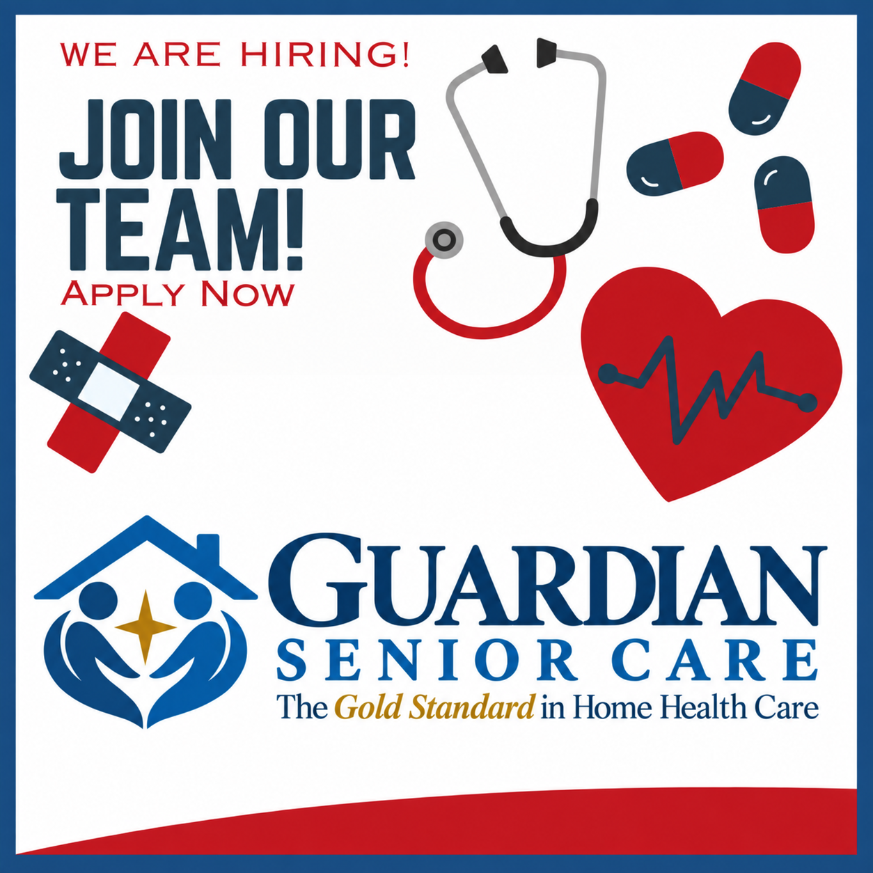 Guardian Senior Care hiring graphic